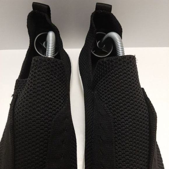 DLG Perforated Stretch Slip-on Shoes Black Sneakers Sz 9 - Picture 6 of 14